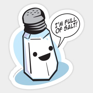 Full of Salt Sticker